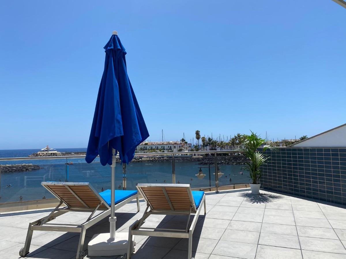 Billy'S Beachfront Apartment With Pool Access 푸에르토 데 모간 외부 사진