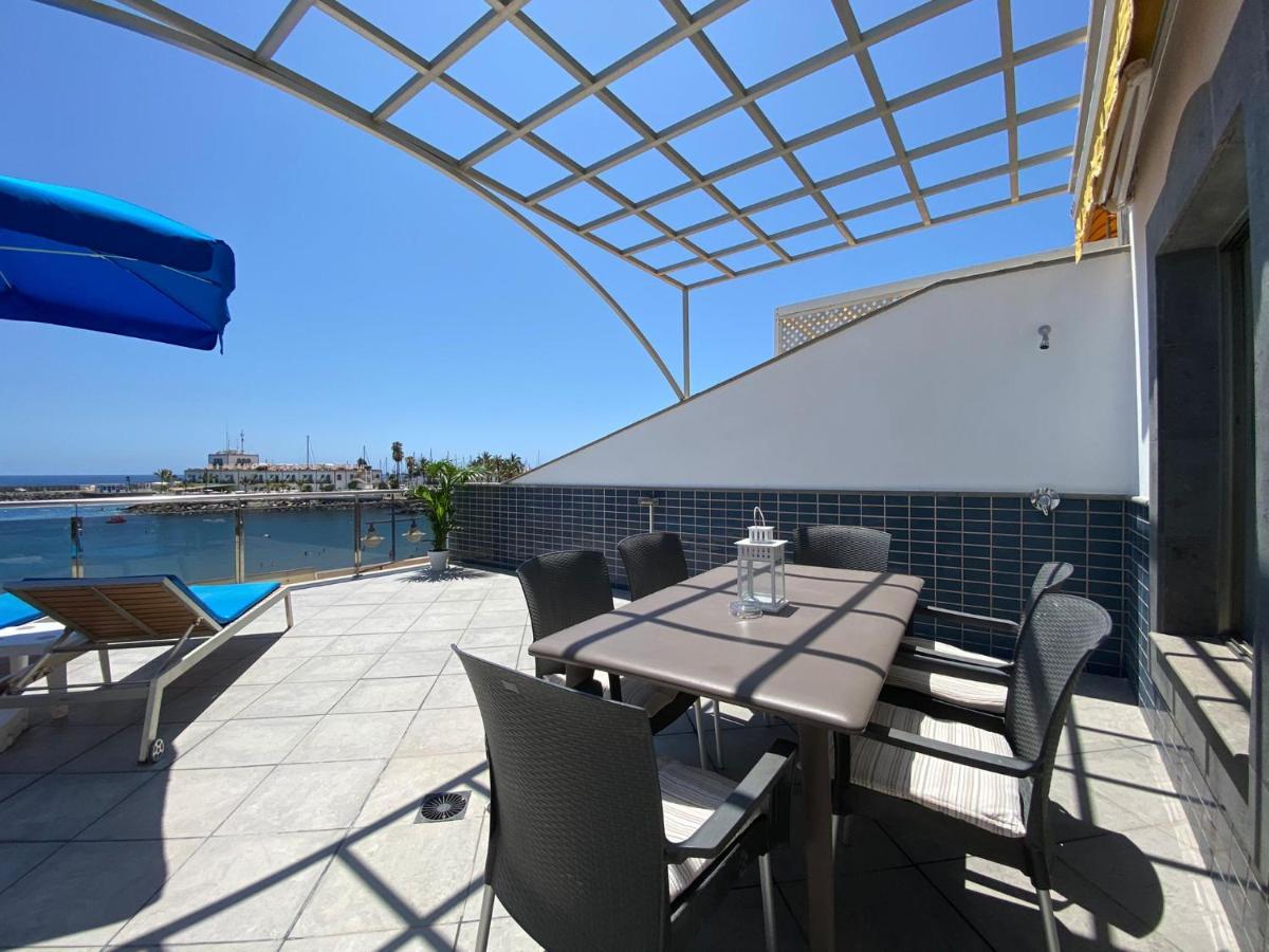 Billy'S Beachfront Apartment With Pool Access 푸에르토 데 모간 외부 사진
